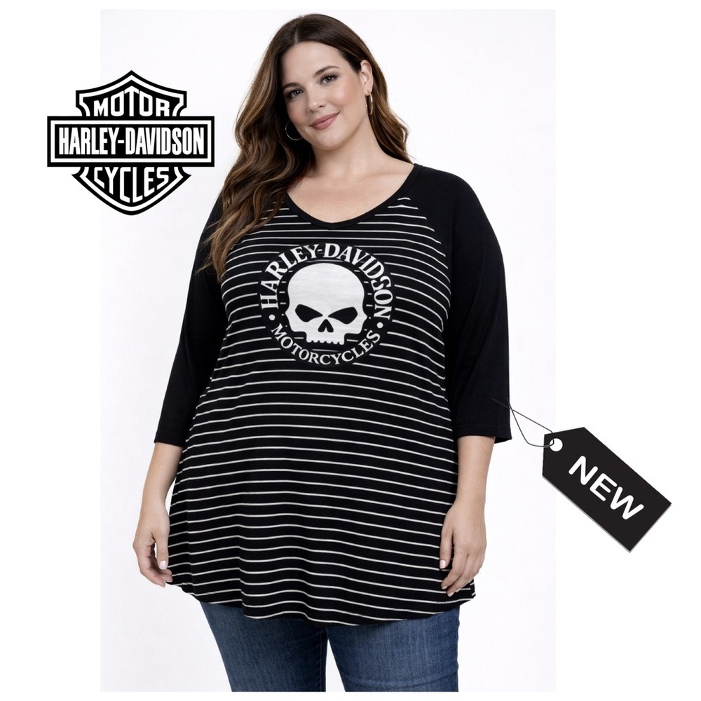 NWT Harley Davidson, house of Harley “ Milwaukee” 1x tunic